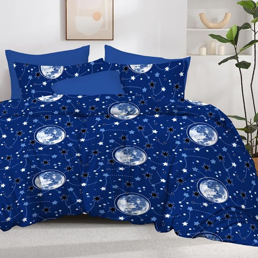 Lenjerie de pat 2 persoane, FINET 6 piese, Ralex Pucioasa, cearceaf pat 230x250 cm, cearceaf pilota 200x230 cm, 2 fete perna 70x70 cm, 2 fete perna 50x70 cm F488