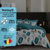 Lenjerie pat dublu Bumbac Finet Gros 6 piese Cearsaf cu elastic universal pentru saltea 160×200/180×200 cm Ralex Pucioasa TRINITY-VH