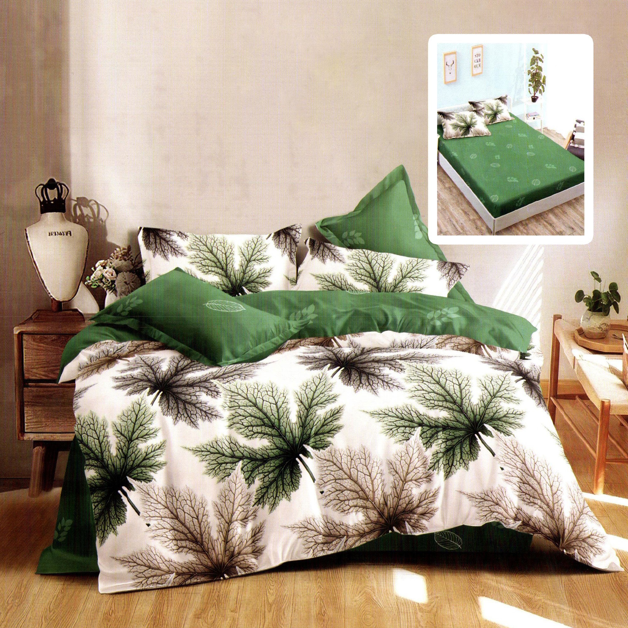 Lenjerie pat dublu Bumbac Finet Gros 6 piese Cearsaf cu elastic saltea 160×200 cm sau 180×200 cm Ralex Pucioasa AVA-VH