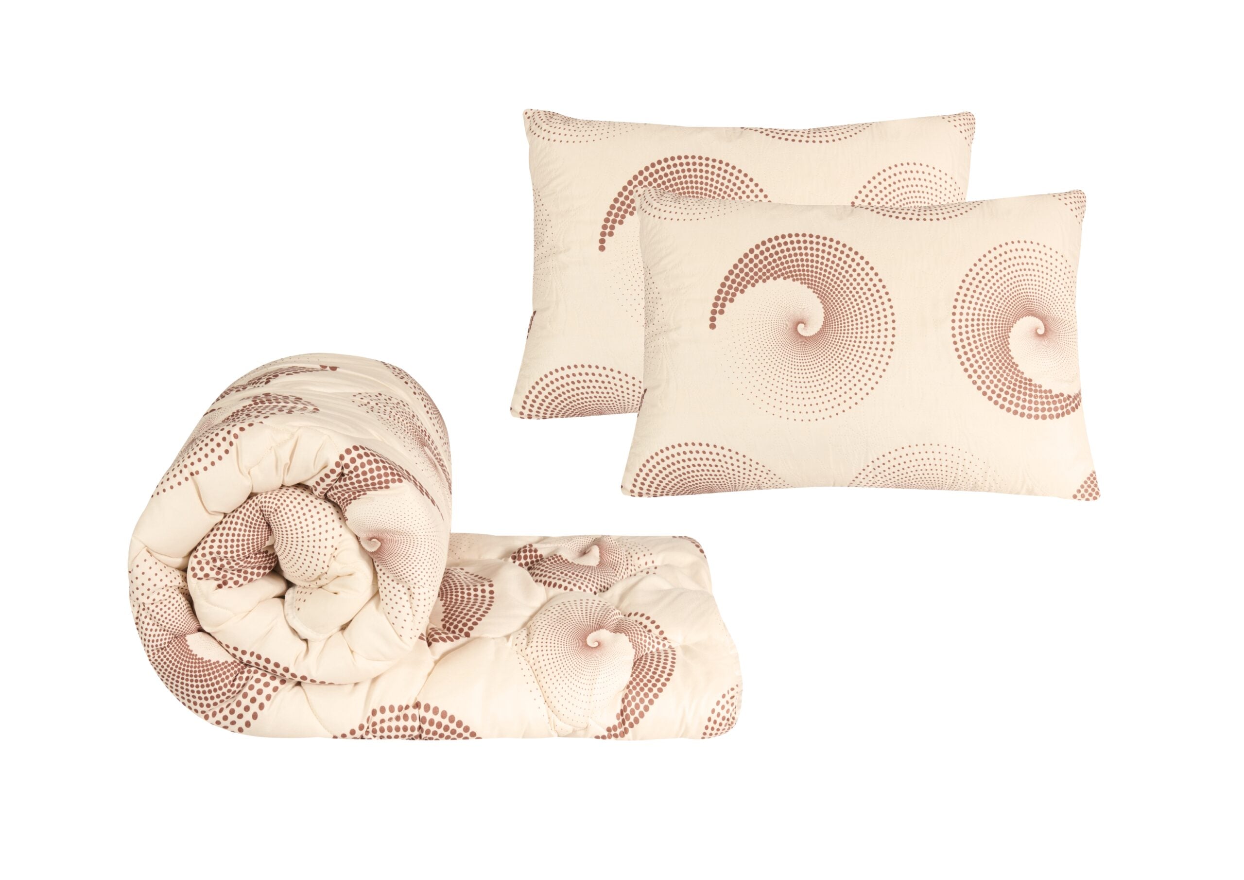 Set 2 Pilote Matlasate Somnart 200x220 cm si 4 Perne 50x70 cm Fancy
