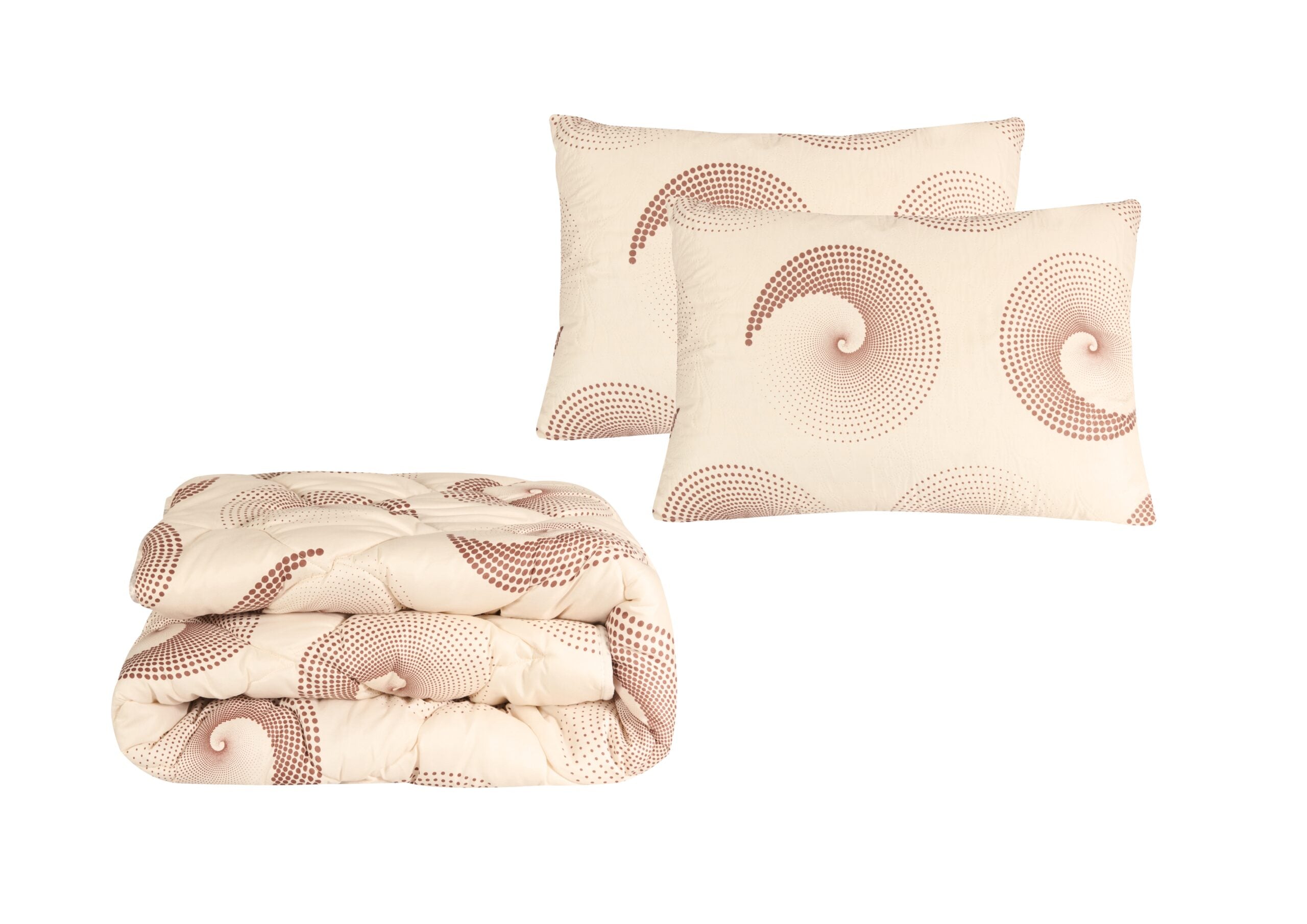 Set 2 Pilote Matlasate Somnart 200x220 cm si 4 Perne 50x70 cm Fancy