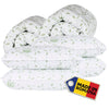 Set 2 Pilote Matlasate Somnart 200×220 cm si 4 Perne 50×70 cm Aloe Vera