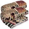 Set 2 Pilote Matlasate Alcam 200x220 cm si 4 Perne 50x70 cm Sahara