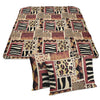 Set 2 Pilote Matlasate Alcam 200x220 cm si 4 Perne 50x70 cm Sahara
