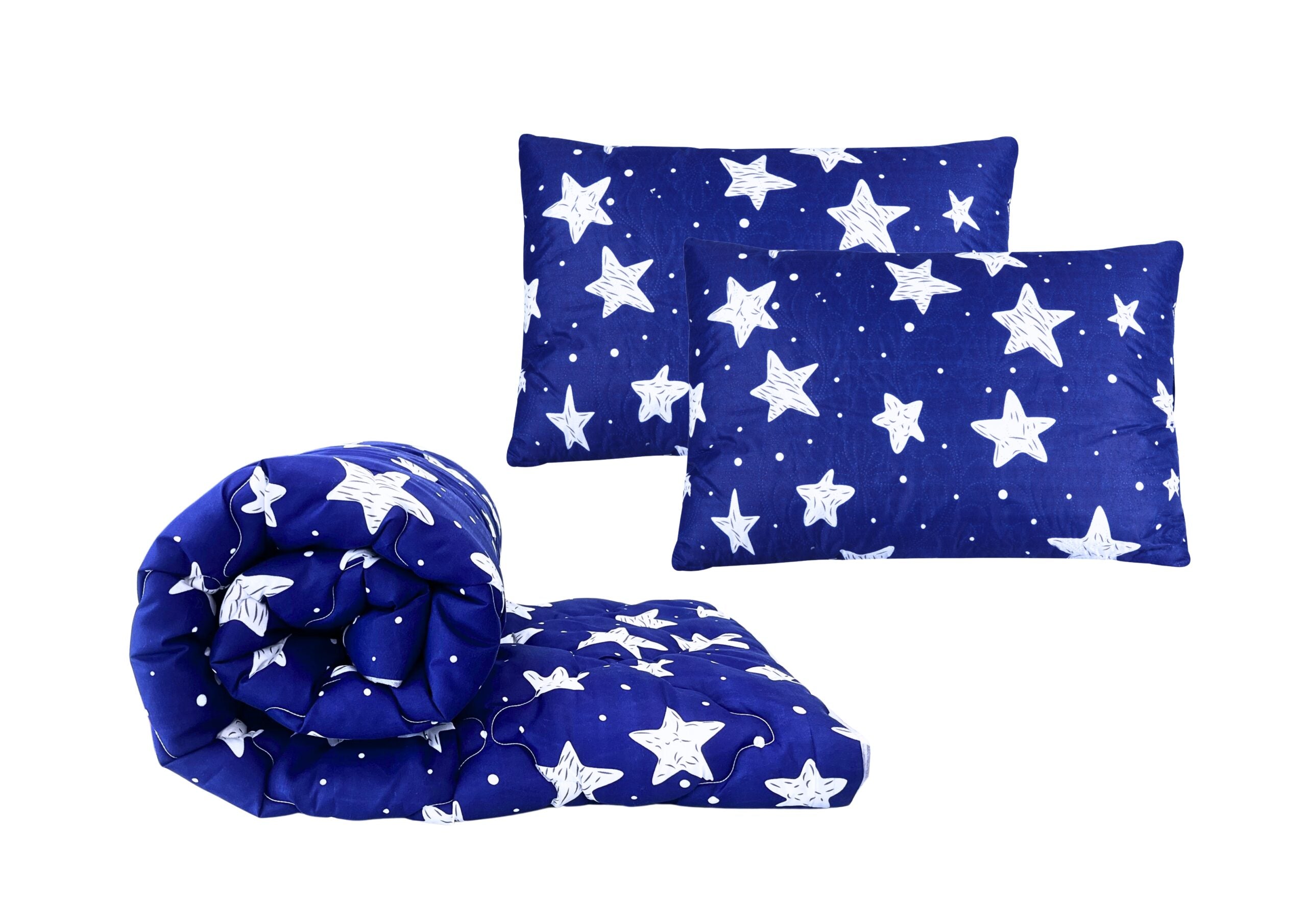 Set 2 Pilote Matlasate Somnart  200x220 cm si 4 Perne 50x70 cm Galaxy